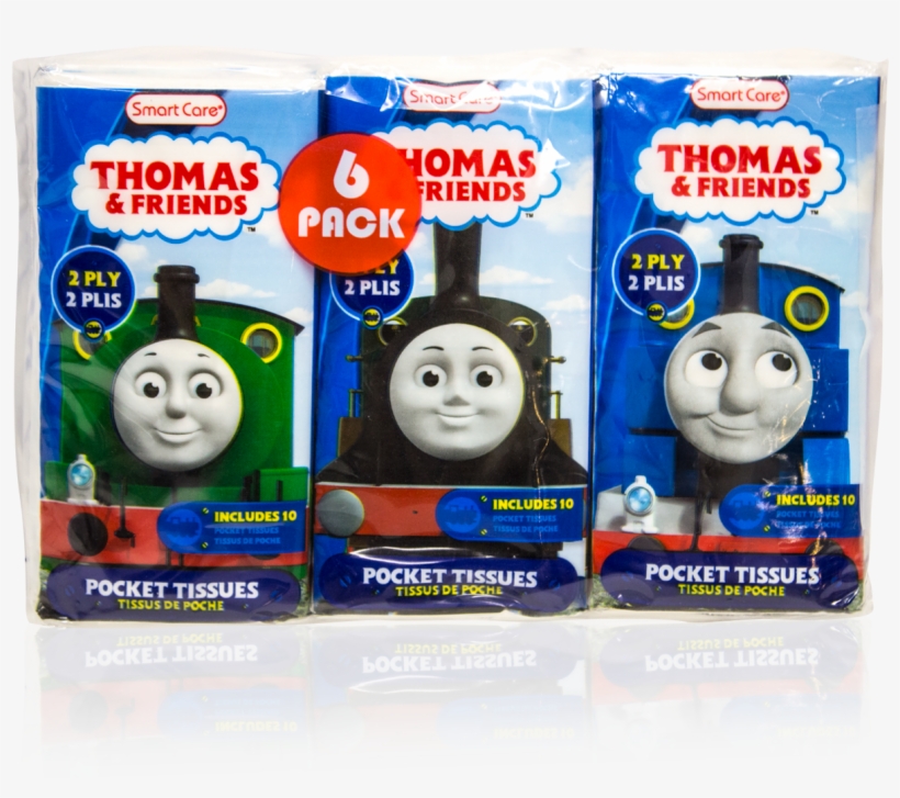 Smart Care Thomas & Friends Pocket Facial Tissues 6 - Thomas And Friends, transparent png