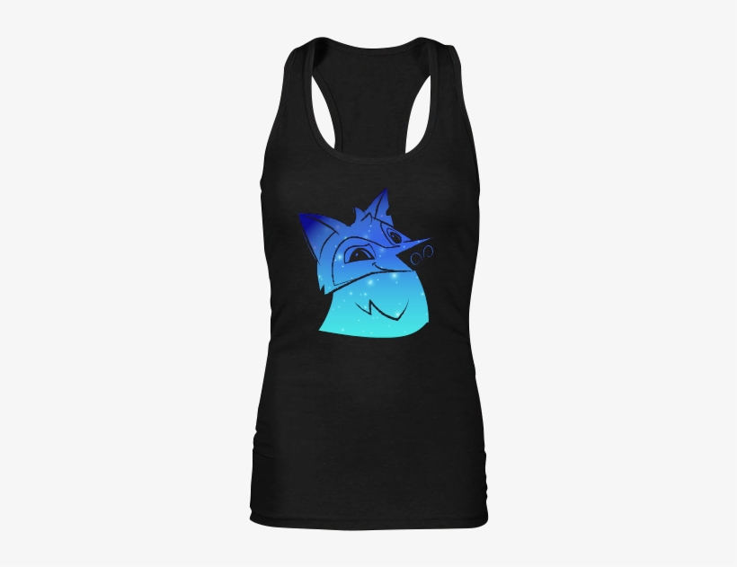 Starry Sky Wolf Tank - Active Tank, transparent png