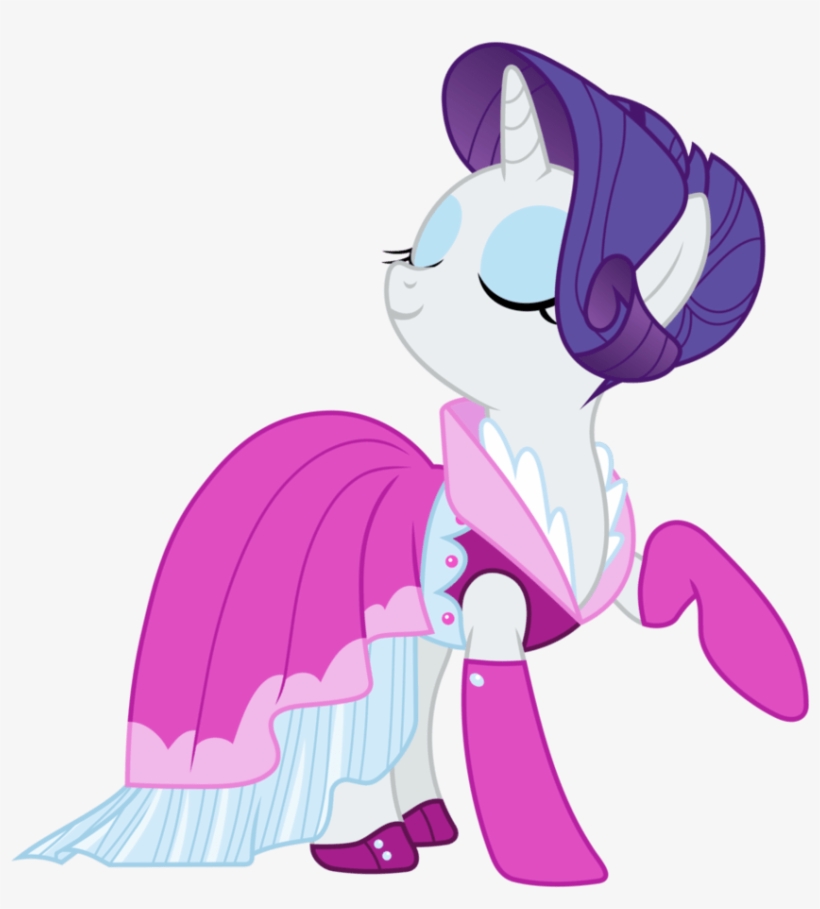 Title And Air Date For “rarity Takes Manehattan” - My Little Pony Rarity Dress, transparent png