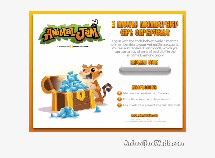 Jamaaliday 2016 Free Membership Giveaway - Animal Jam, transparent png
