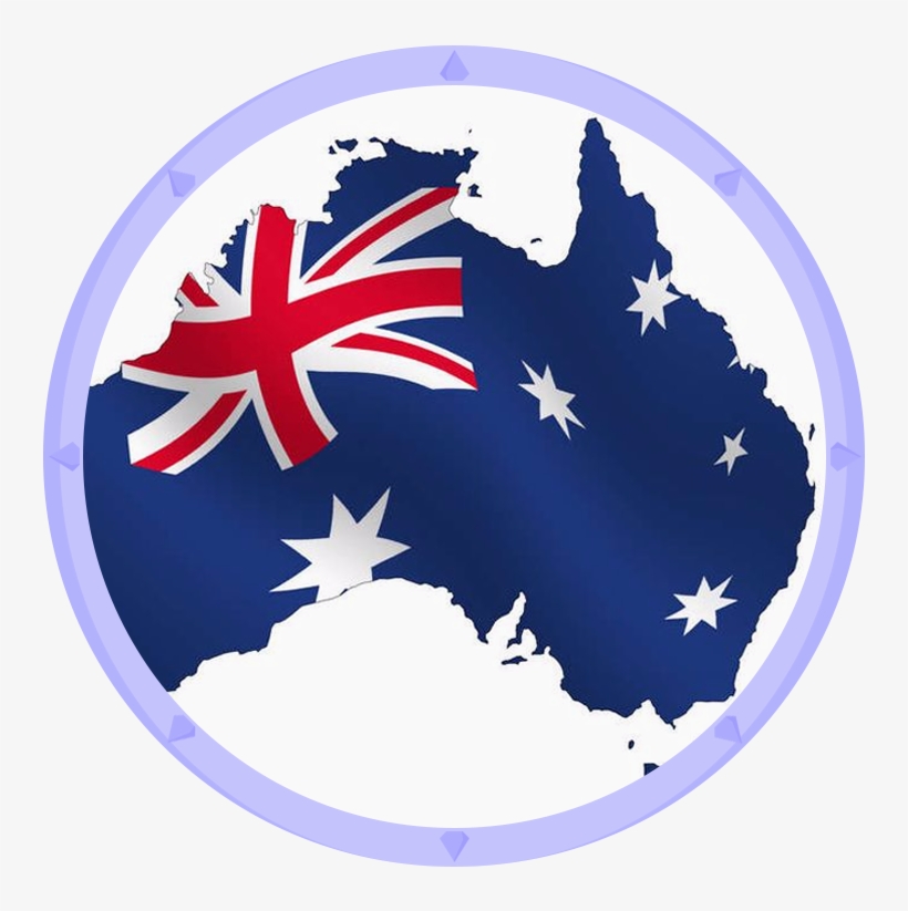 I May Be On The Other Side Of The Planet, Audibly Crackling - Australian Flag, transparent png