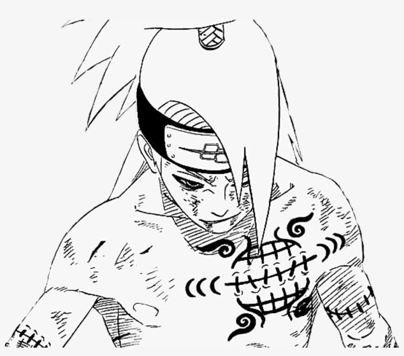 Deidara Sticker - Deidara Manga, transparent png