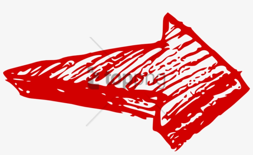 Free Png Hand Drawn Arrow Transparent Background Png - Hand Drawn Arrow Red Transparent Background, transparent png