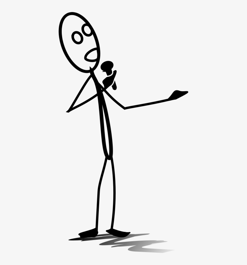 Sing Clipart Black And White, transparent png