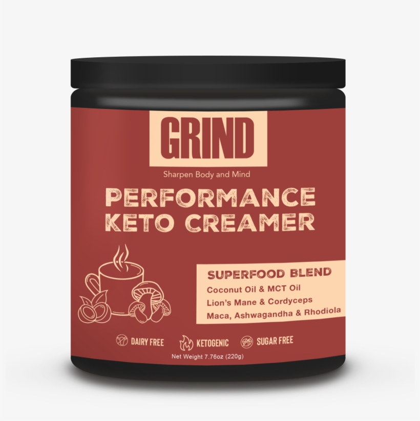 Products Keto Mushroom Coffee Creamer Png Superfood - Grass Jelly, transparent png