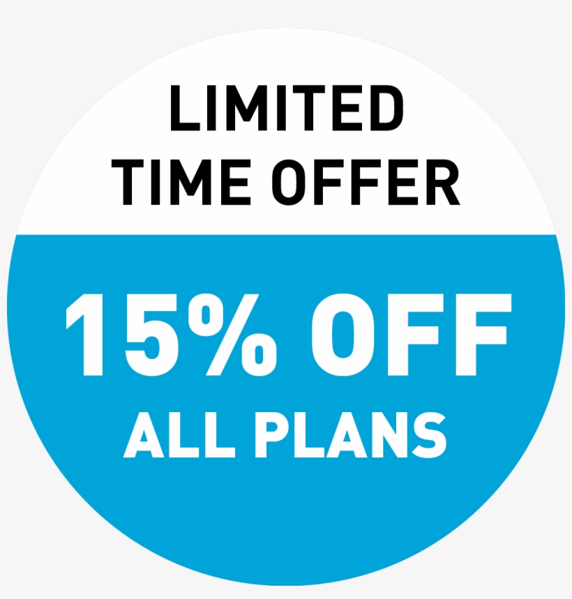 15 Percent Off Limited Time Offer - Biplano Licensing, transparent png