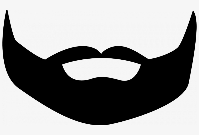 If Rubbing Your Beard In Balm Smelling Of Sacraments - Mustache And Beard Cut Out, transparent png