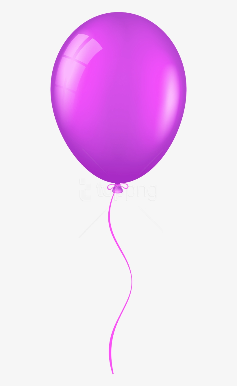 Free Png Download Purple Balloon Clipart Png Photo - Transparent Background Purple Balloon Clipart, transparent png