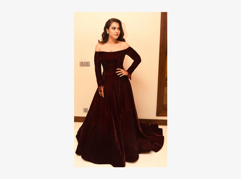 Kajol - Gown, transparent png