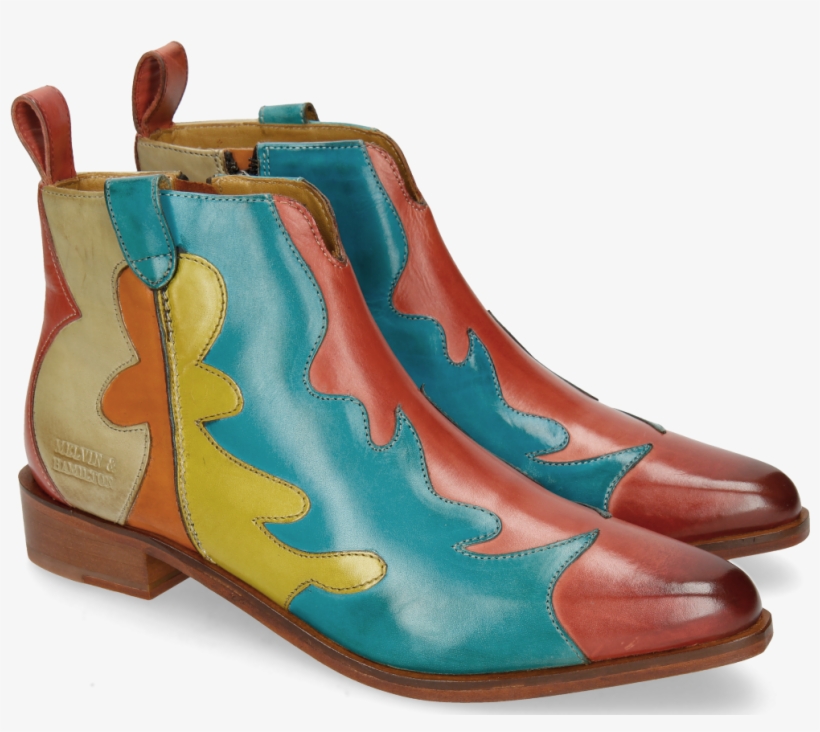 Ankle Boots Marlin 7 Fiesta Ice Blue Sol Tibet New - Chelsea Boot, transparent png