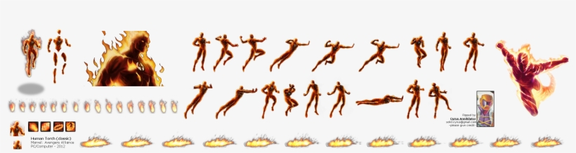 Human Torch Png Transparent - Human Torch, transparent png