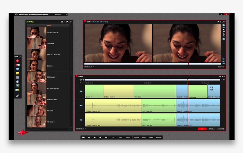 Trimming And Color Correction - Vsdc Free Video Editor Lightworks, transparent png