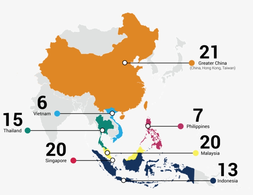 The Infographic Below Sets Out A Breakdown Of The Various - Asia Pacific, transparent png