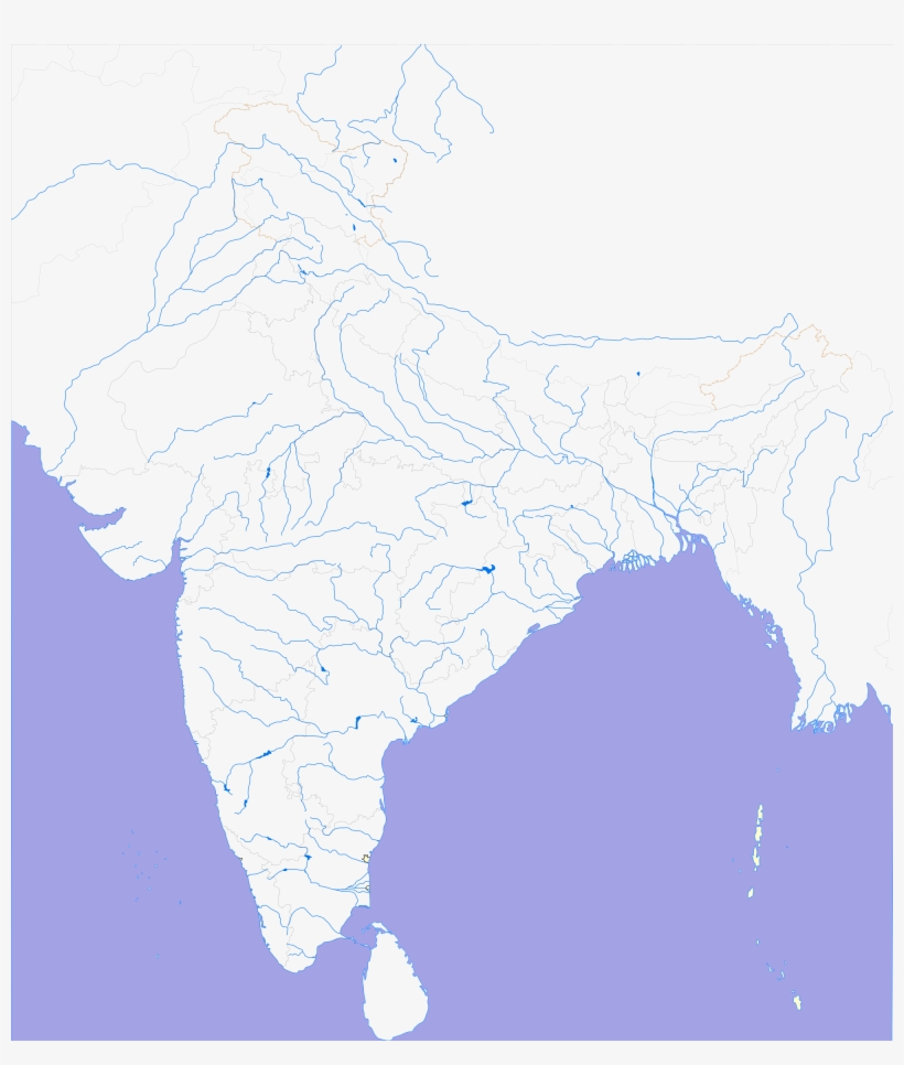 Map Of South Asia - 10 Most Livable Cities In India, transparent png