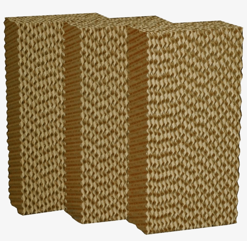 Rigid Pad Set 24" X 36" X 6" For Portacool - Paneles De Celulosa Precio, transparent png