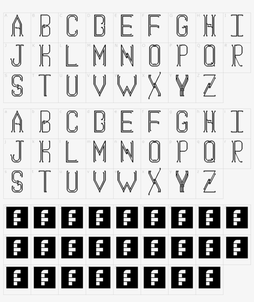 Circuit Board Font Download - Logo, transparent png