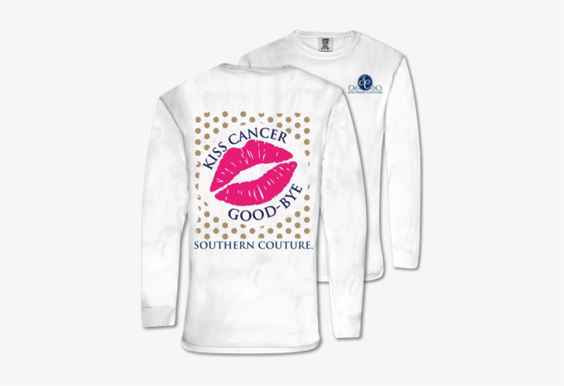 Southern Couture Kiss Cancer Good Bye Comfort Colors - Goodlettsville Custom T Shirts, transparent png