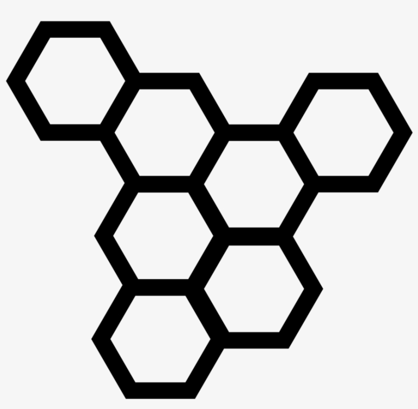 Svg Black And White Download Cilpart Absolutely Smart - Honey Comb Clip Art, transparent png