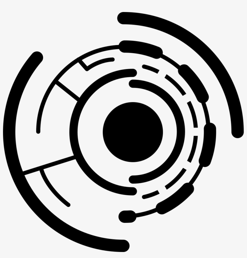 Electronic Circular Printed Circuit Comments - Technology Vector Icon Png, transparent png