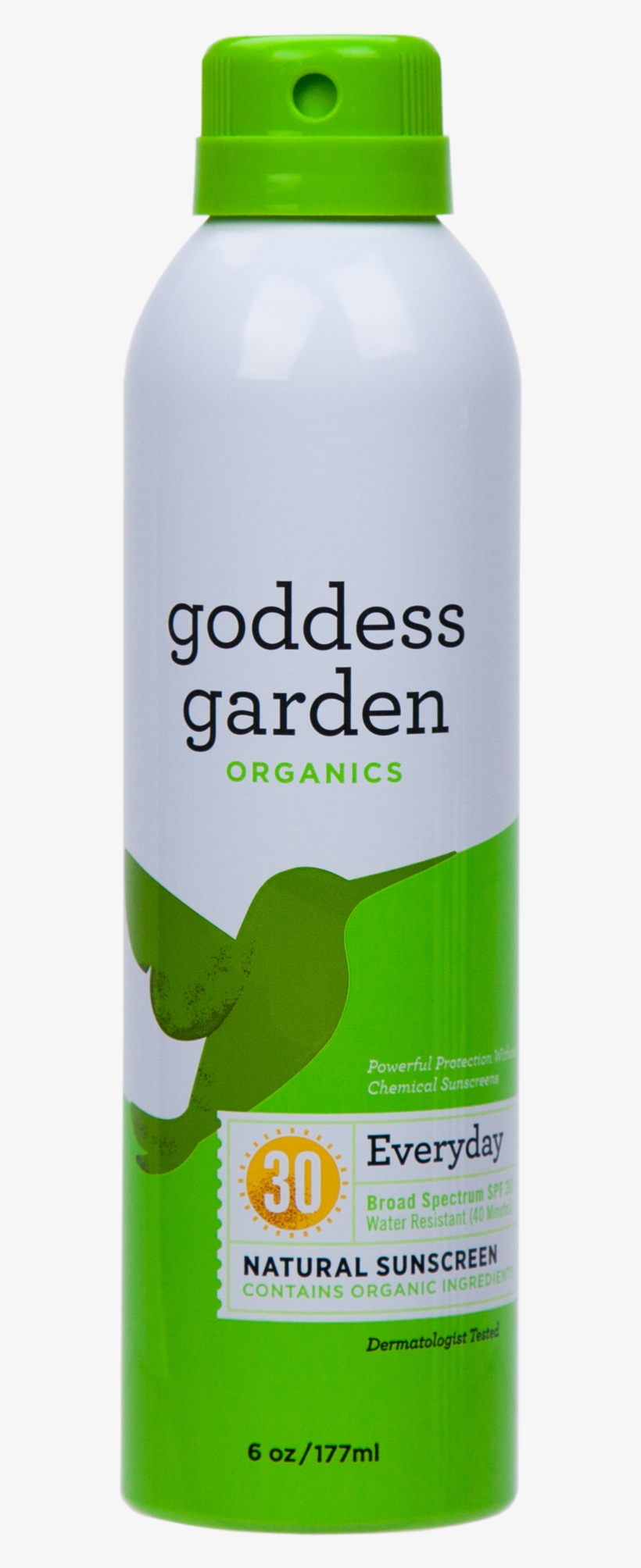 Everyday 6oz Spray - Organic Sunscreen Spray, transparent png