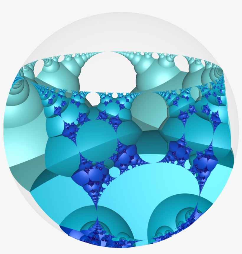 Hyperbolic Honeycomb 3 I 3 Poincare - Uniform Honeycombs In Hyperbolic Space, transparent png