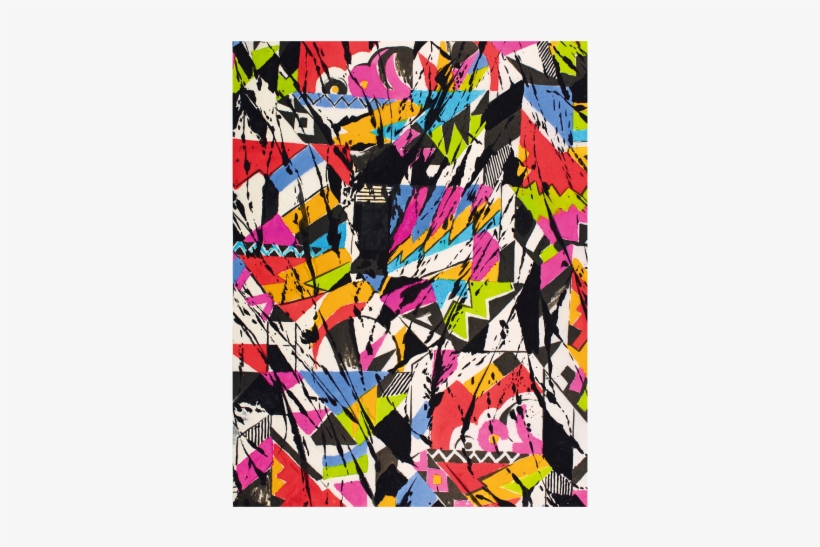 This Colorful Pattern From The “chaos” Section Of Patterns - Modern Art, transparent png