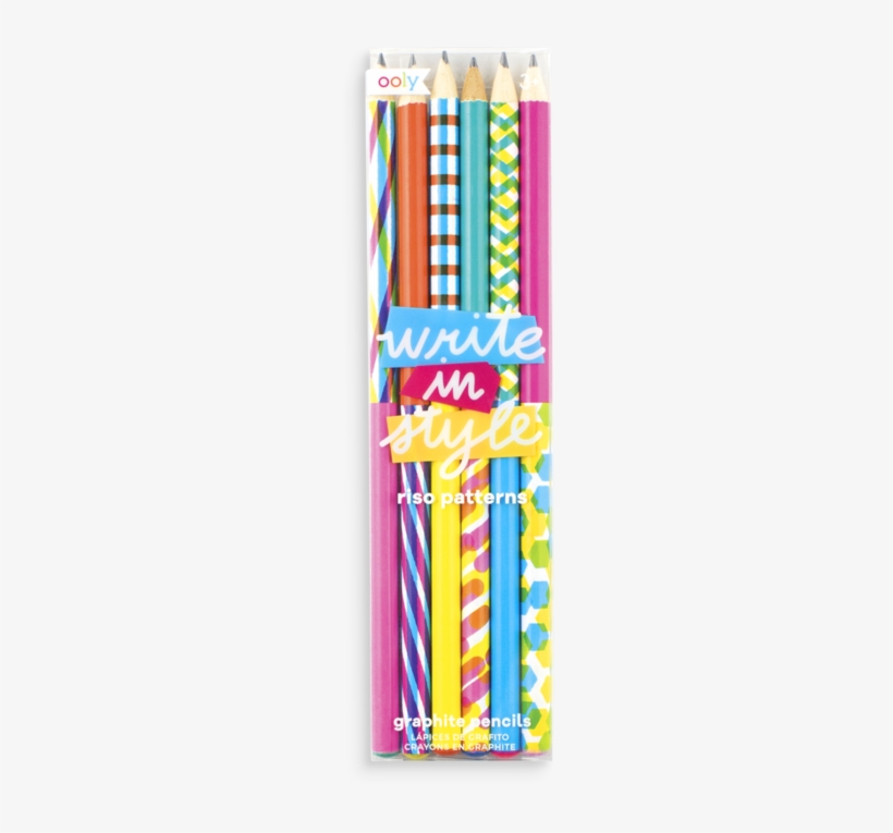 Write In Style Graphite Pencils - Pencil, transparent png