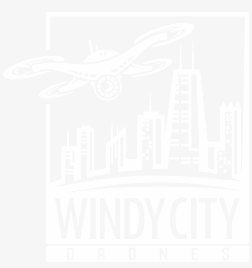 Windycitydrones Logo Footer 2x - Illustration, transparent png