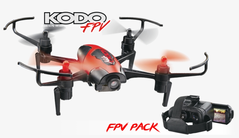 Dromida Kodo Fpv Ready To Fly 106mm Camera Drone With - First-person View, transparent png