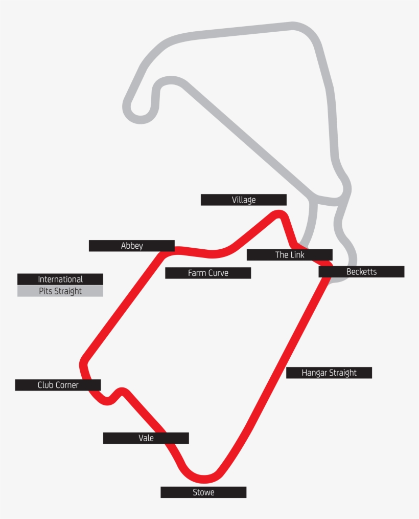 International Circuit - Silverstone International Circuit Layout, transparent png