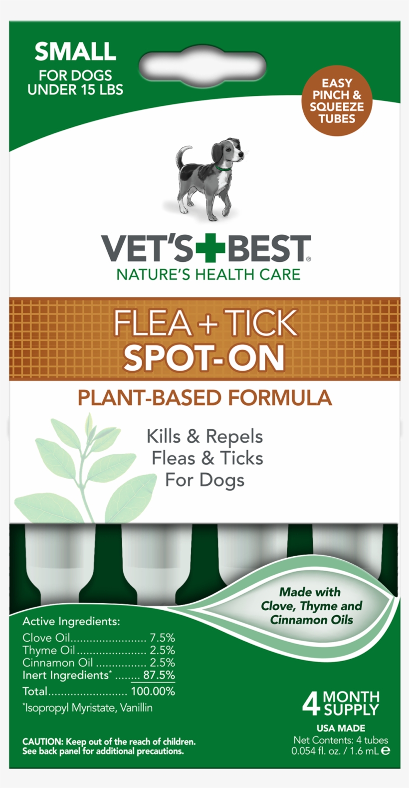 Download Transparent Vet's Best Flea And Tick Spoton Drops Topical