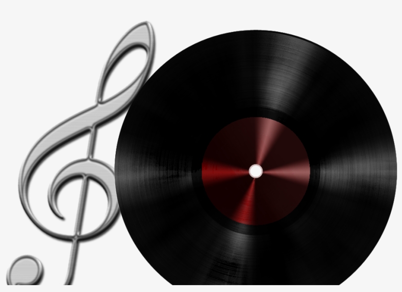 Gentes Donorte Vinyl Records And Treble Clef - Circle, transparent png