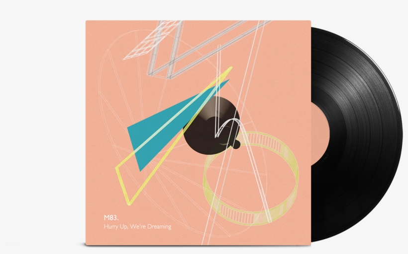 Vinyl Record Design For M83 /personal Work - Graphic Design, transparent png