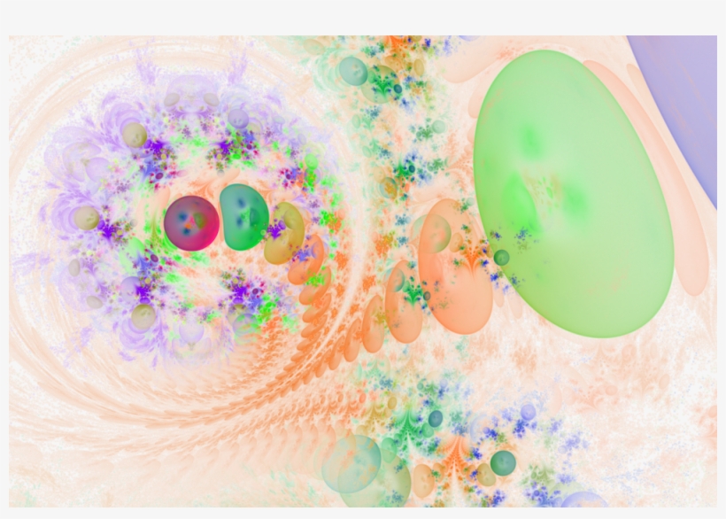 Basis Fractal Graphics In Apophysis'7 - Circle, transparent png
