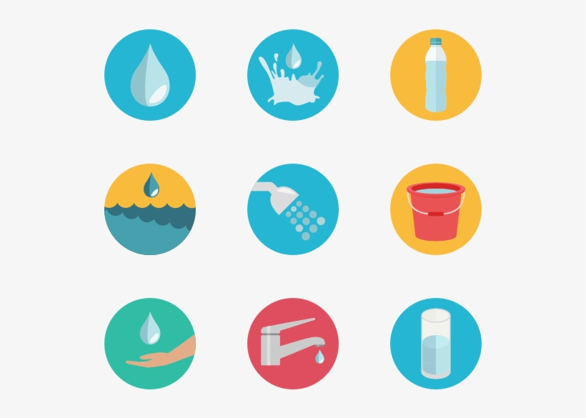 Water - Water Vector Icon Png, transparent png