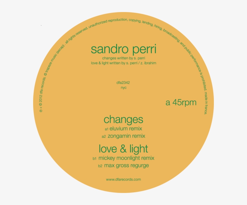 Sandro Perri - Remixes - Circle, transparent png