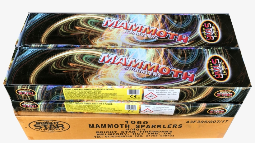 18" Mammoth Sparklers - Sōmen, transparent png