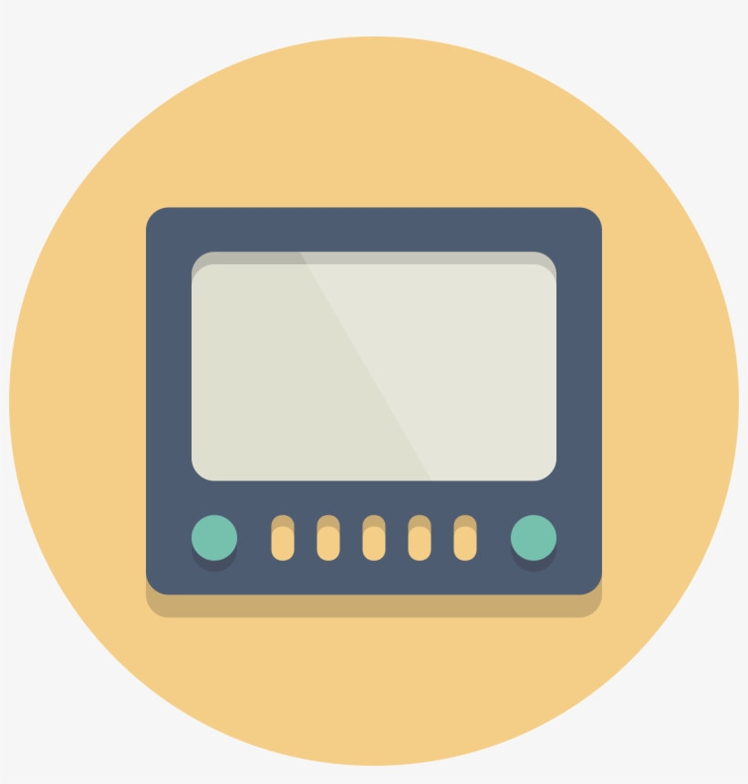 Open - Tv Circle Icon Png, transparent png