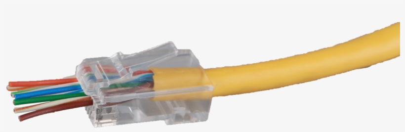 Special Cat5 Rj45 Connector With Wires Running Out, - Ethernet Cable, transparent png