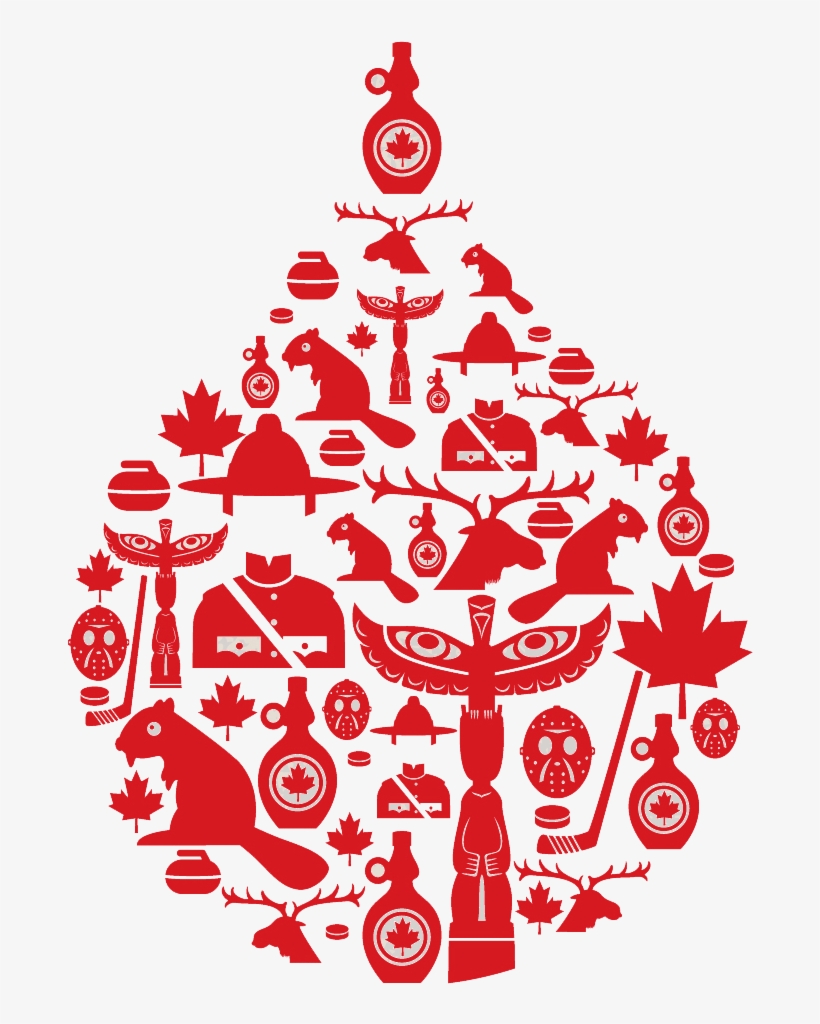 Blood Drop - Canadiana Icons, transparent png