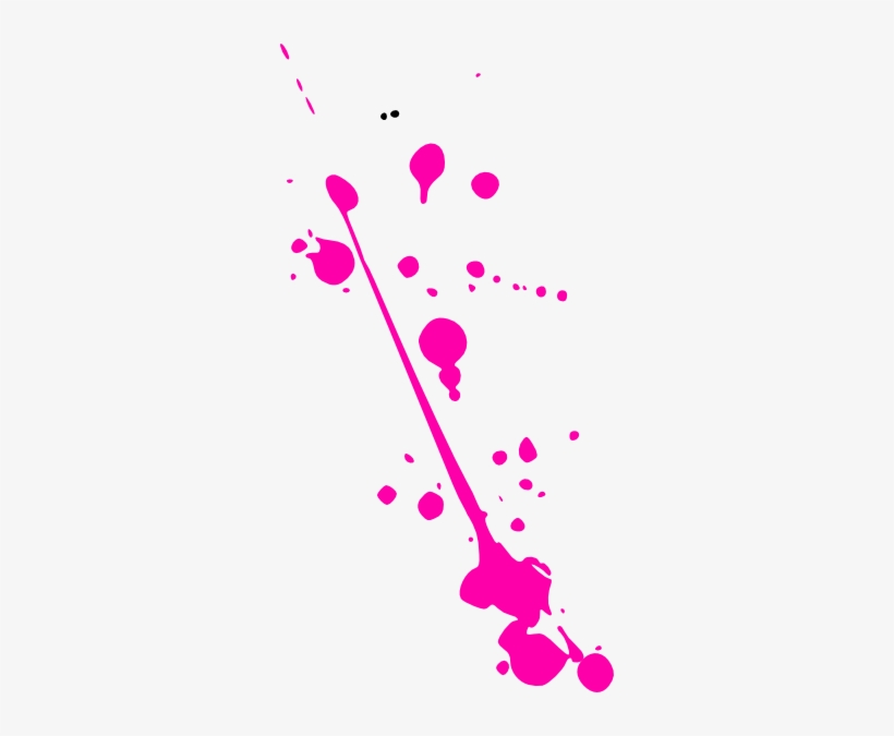 Paint Splatter Clip Art Source - Orange Paint Splatter Transparent
