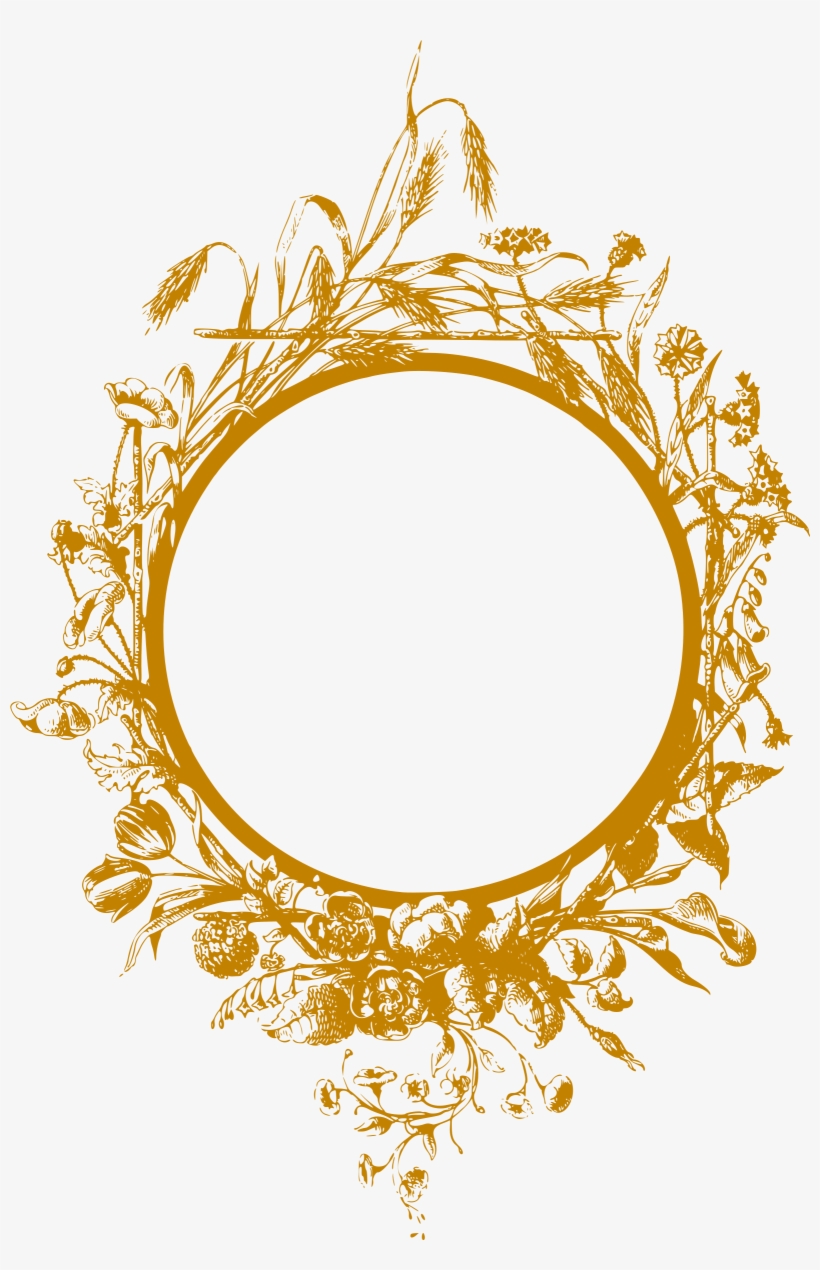 This Free Icons Png Design Of Flowery Frame 2, transparent png