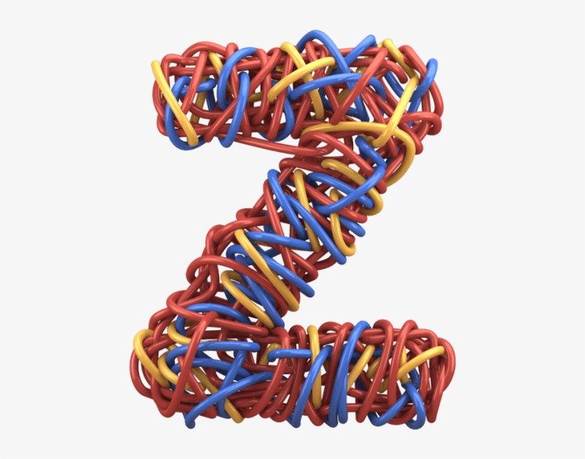 Color Wires Font - Font, transparent png