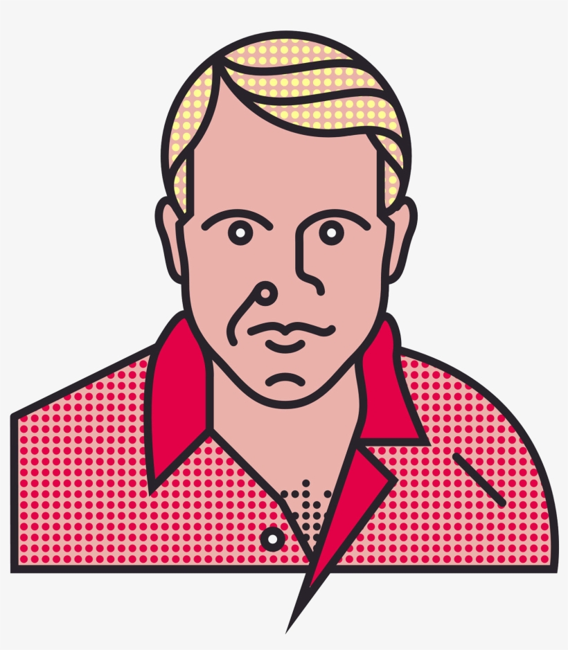 Clip Royalty Free Stock Pen Pope Cartoon Characters - Pop Art Simple, transparent png