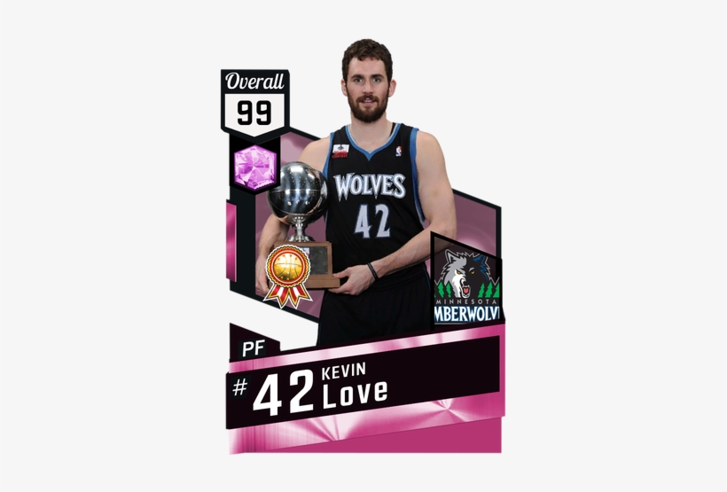 Nba 2k17 Myteam Pack Draft - Pink Diamond Kevin Love, transparent png