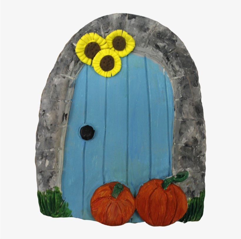 1805 Pumpkin & Sunflower Door - Pumpkin, transparent png