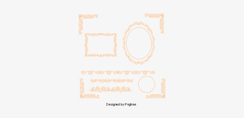 European Pattern Border, Euporean Pattern, European - Circle, transparent png