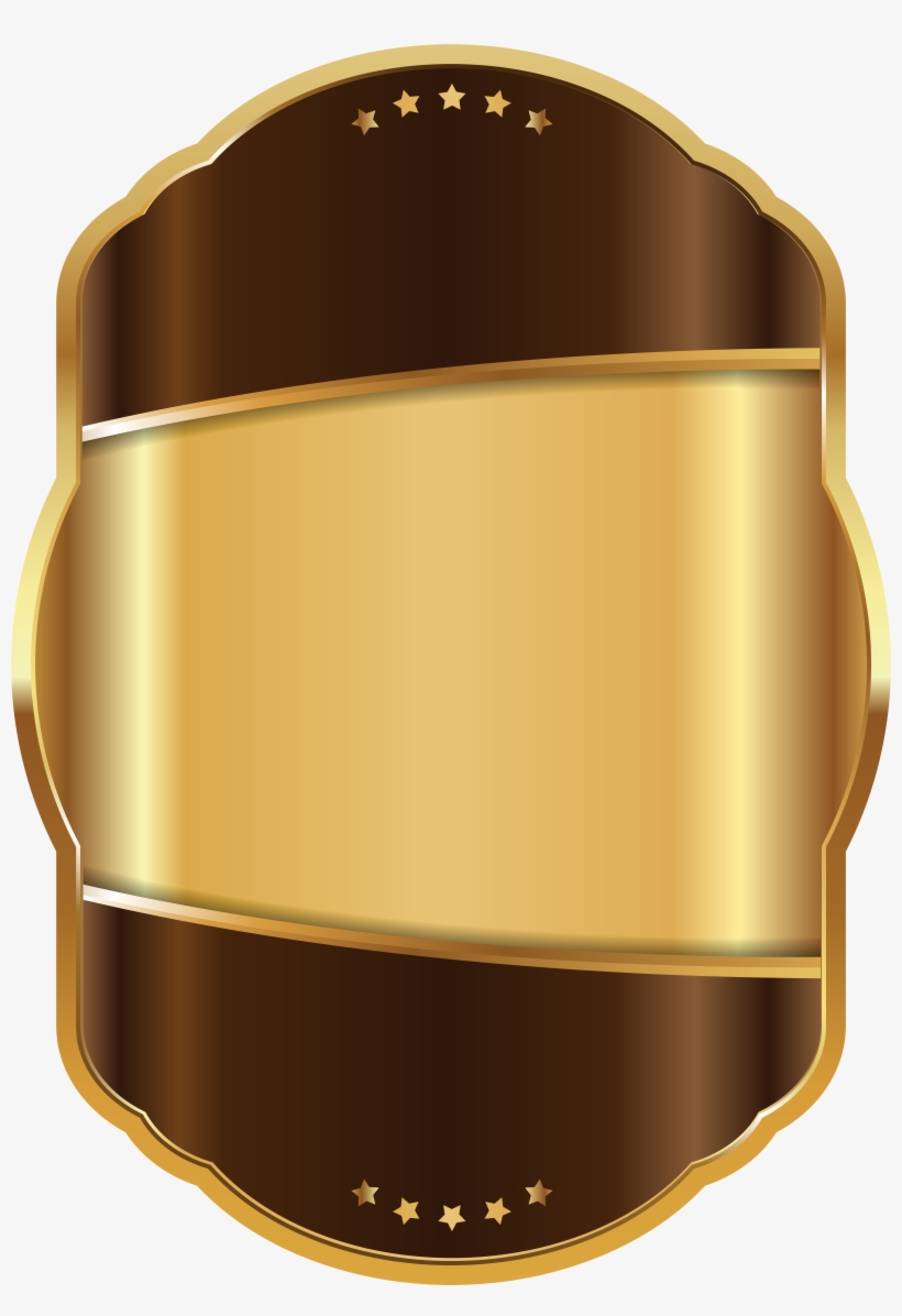 Brown Gold Labels Hd, transparent png