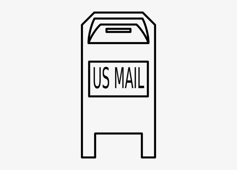Download Mailbox Clip Art Black And White Clipart Letter Mailbox Clip