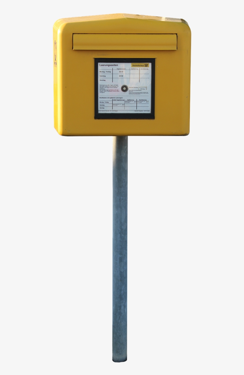 Mailbox,post,mail Box,post Mail Box,letter Box,deutsche - Post Box, transparent png